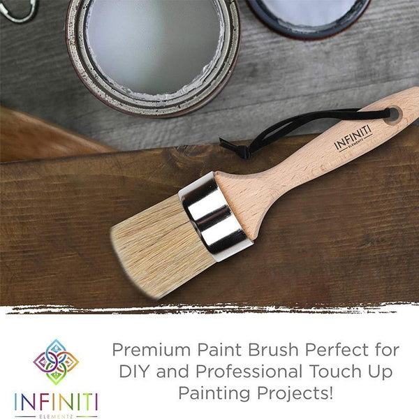 Premium Chalk Paint Brushes Large Diy Painting Waxing Tool - Temu