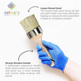 Professional Chalk and Wax Paint Brush One Large DIY Painting and Waxing Tool - Infiniti Elementz