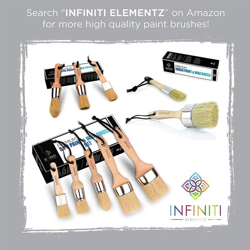 5 PC Standard Paint Brush Set + 2 EBooks!!!! – Infiniti Elementz