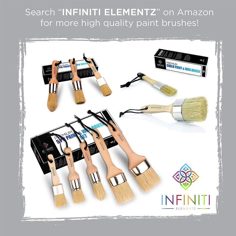 7 PC Professional Handmade Chalk Paint and Wax Master Kit + 2 Free  Ebooks!!!! – Infiniti Elementz